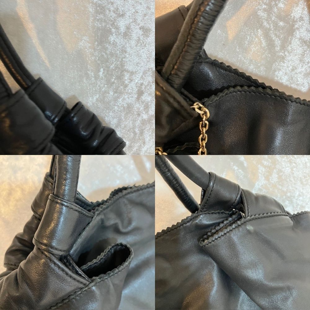 ロエベ LOEWE ナッパアイレ ハンドバック ナッパレザー ブラック