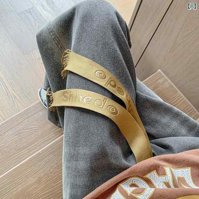 [L]春 コーデ メンズ 用 服 シンプル ファッション オシャレ 大人 かっこいい 大きいサイズ ストリート 紳士服 ジーンズ ストリート パンツ アメカジ ストレート レッグ ワイド 