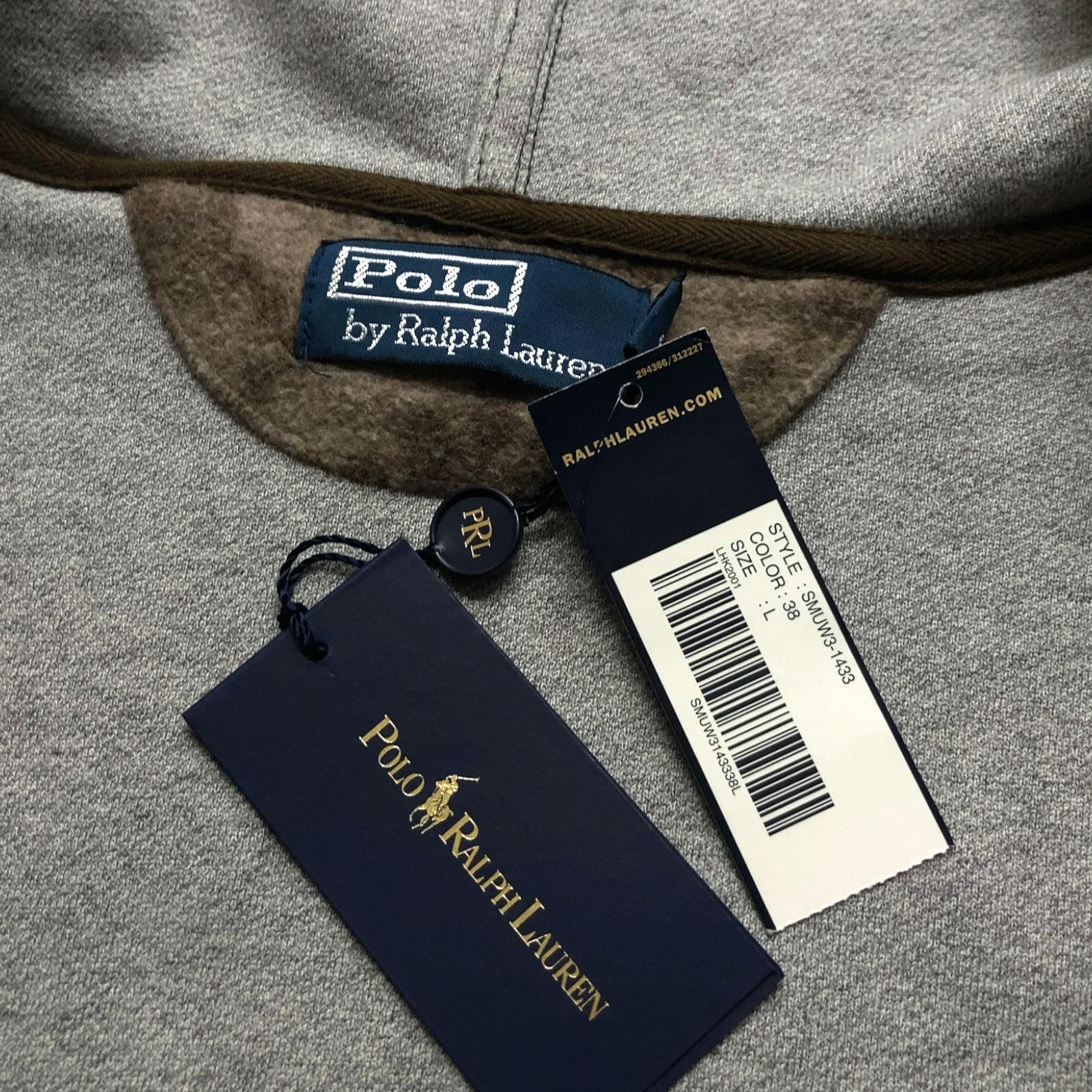 未使用品】POLO RALPH LAUREN ポロラルフローレン フリースパーカー 