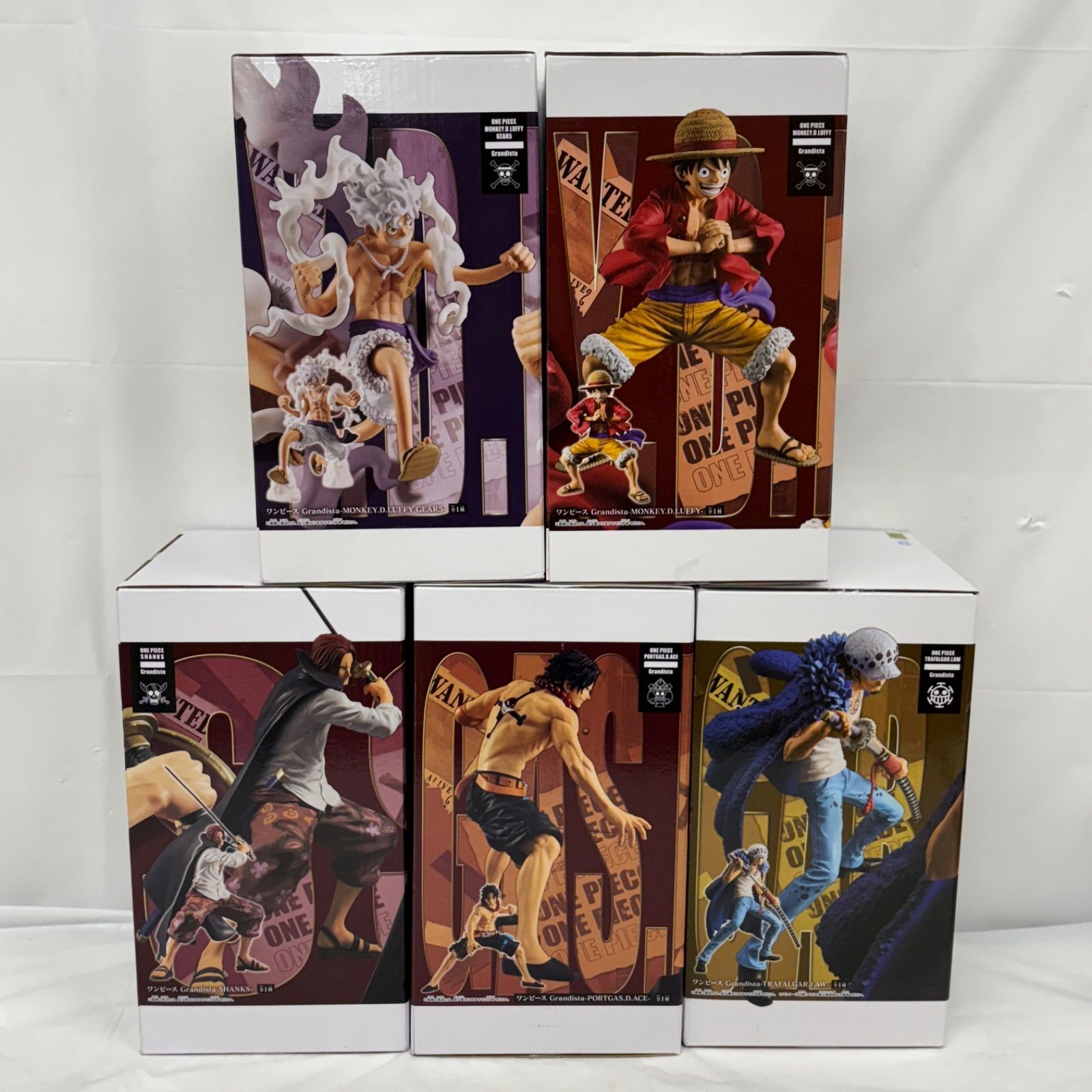 未開封 ワンピース Grandista フィギュア 5個セット LF9221 f099