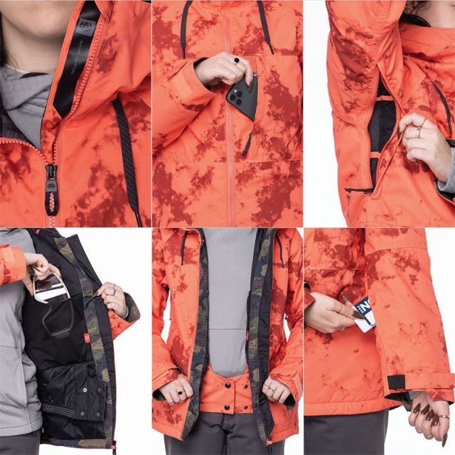 arg(エーアールジー)スキー・スノーボードウェアジャケット　Lサイズ ARG エーアールジー（arg）（レディース）スノーボード ウェア