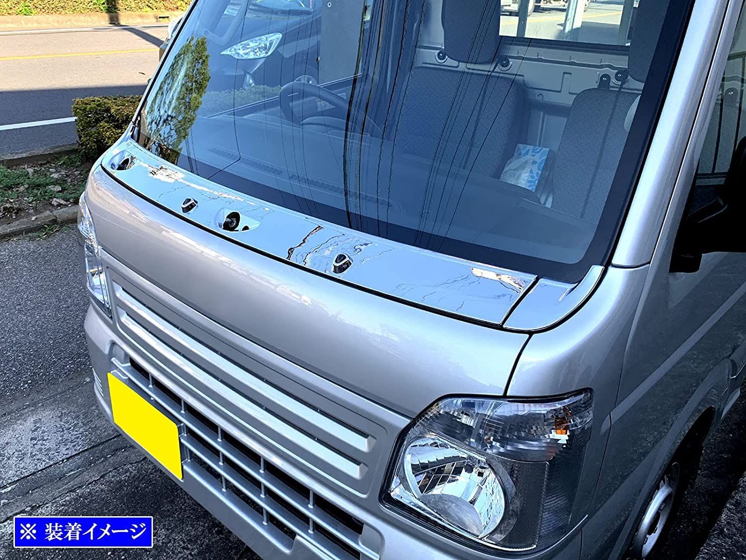 数量 BRIGHTZ スーパー キャリイ DA16T メッキワイパーベースカバー FRO－ETC－BIG－066 DA16 DA A16 16 キャリトラック キャリィトラック キャリートラック キャリィートラック