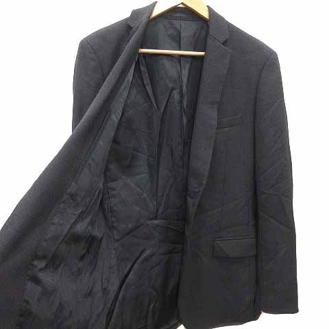 セオリー Theory テーラードジャケット 総裏地 ウール 40 L 黒