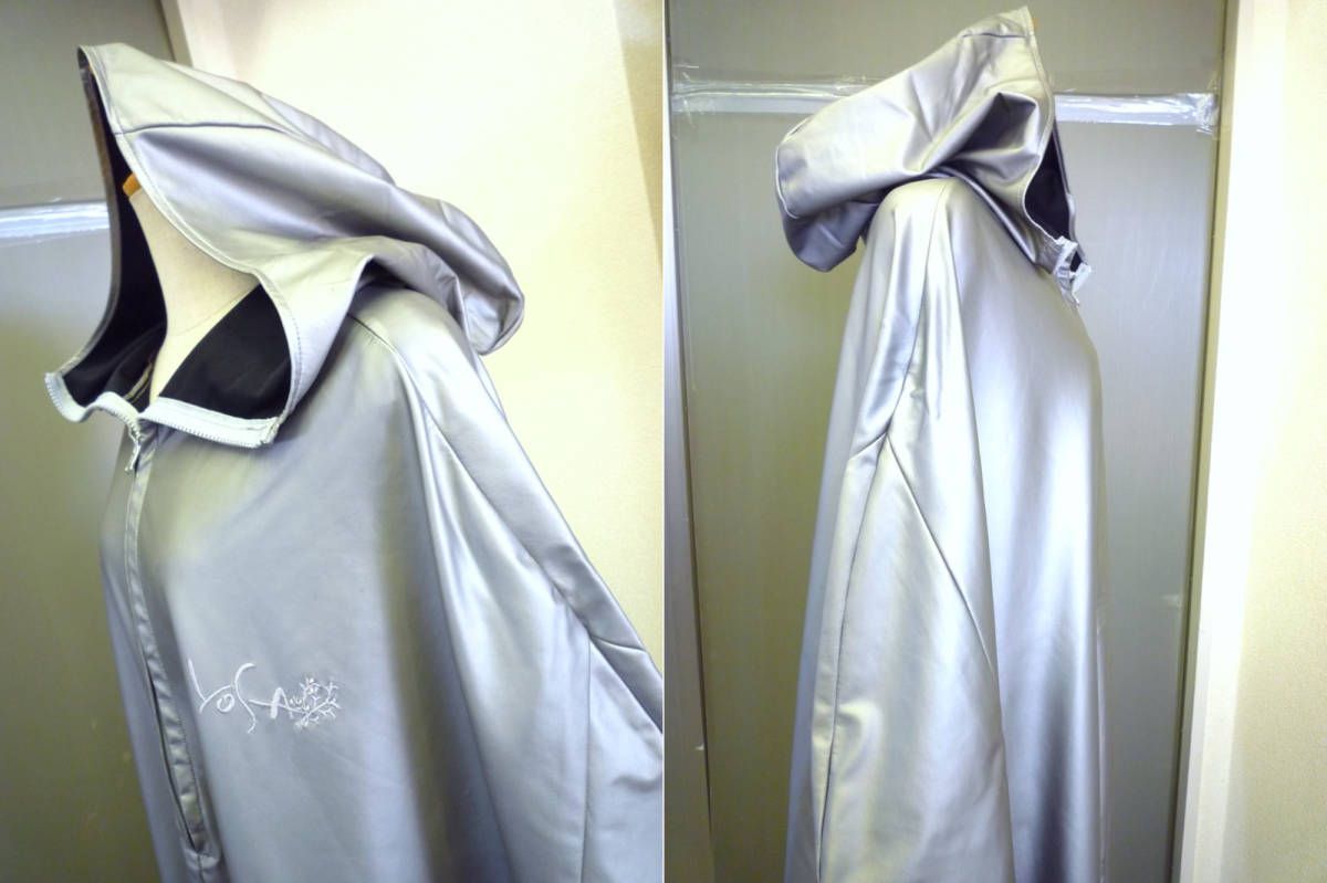 参考47250円 ヨサ YOSA チタンエッジケープ フード付 チタニウム