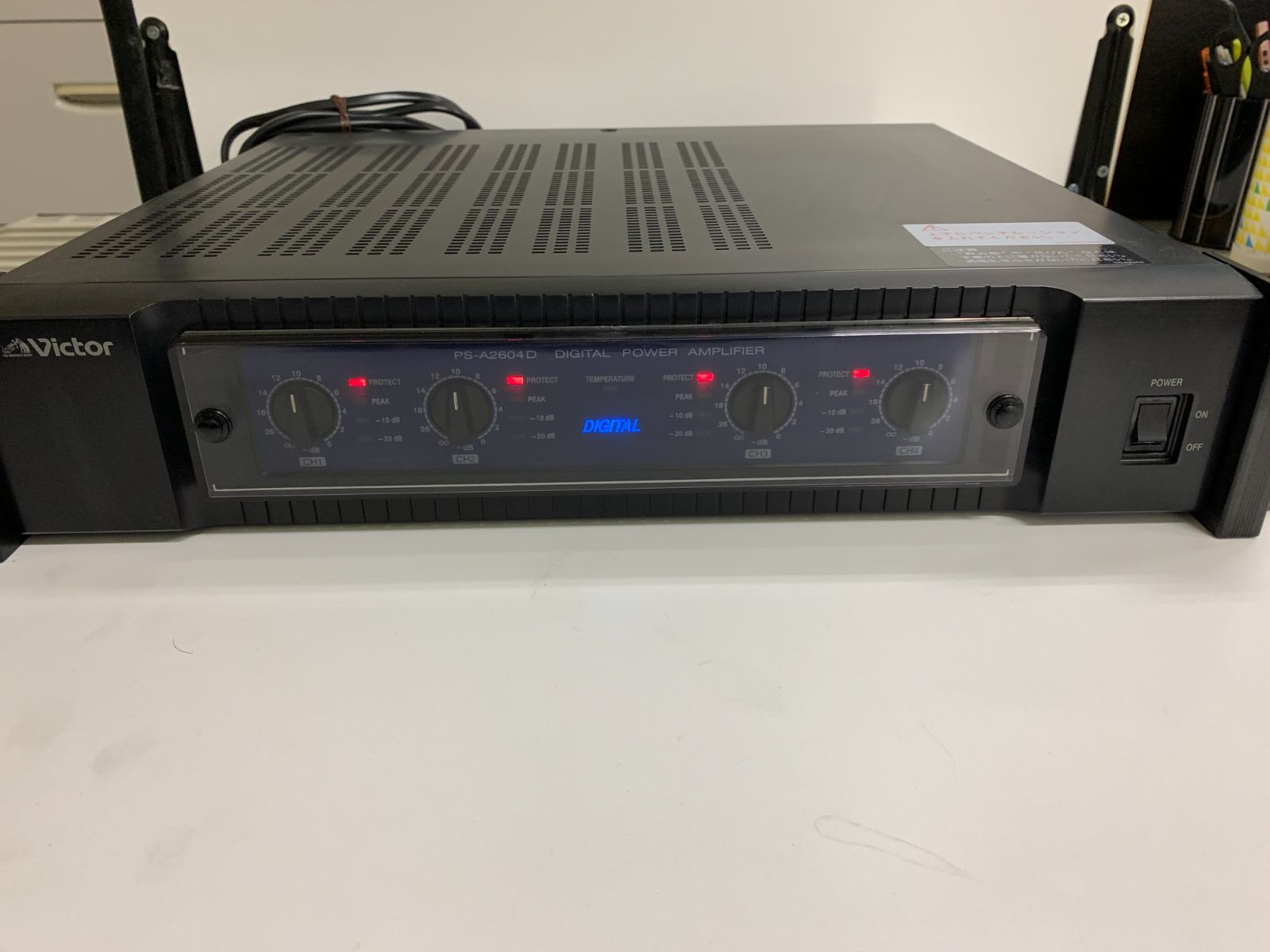 PS-A2604D Victor デジタルパワーアンプ PS604D JVC Bose amplifier