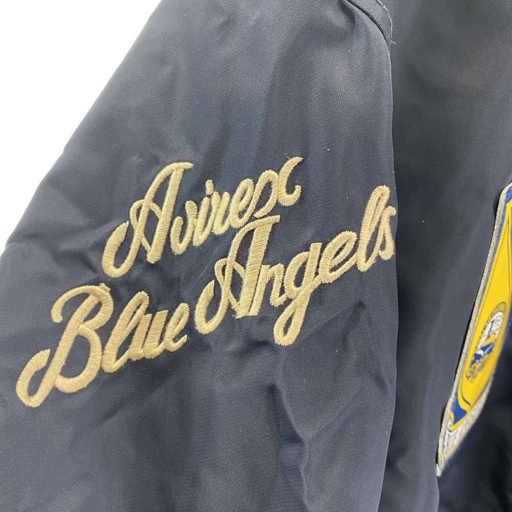 中古】AVIREX L-2A BLUE ANGELS サイズL ネイビー 6162119
