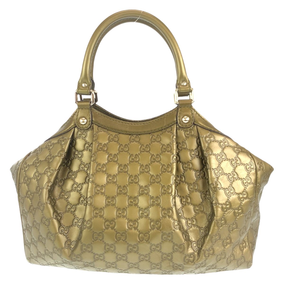 GUCCI グッチ グッチシマ GG柄 スーキー インターロッキング ゴールド  