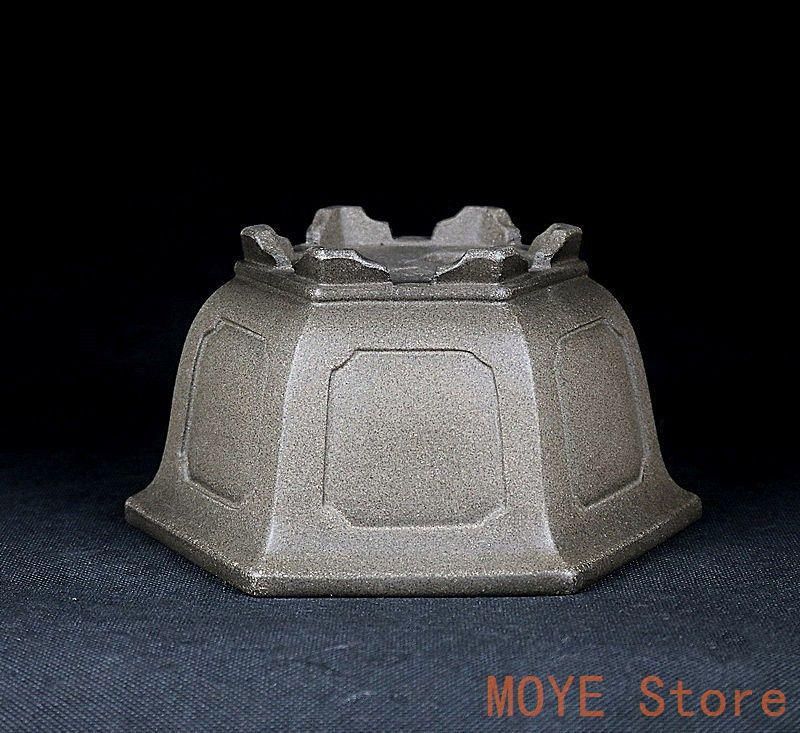 六角鉢 多肉植物鉢 紫砂鉢 盆栽鉢 植木鉢 小品盆栽鉢 大品盆栽鉢zw0829