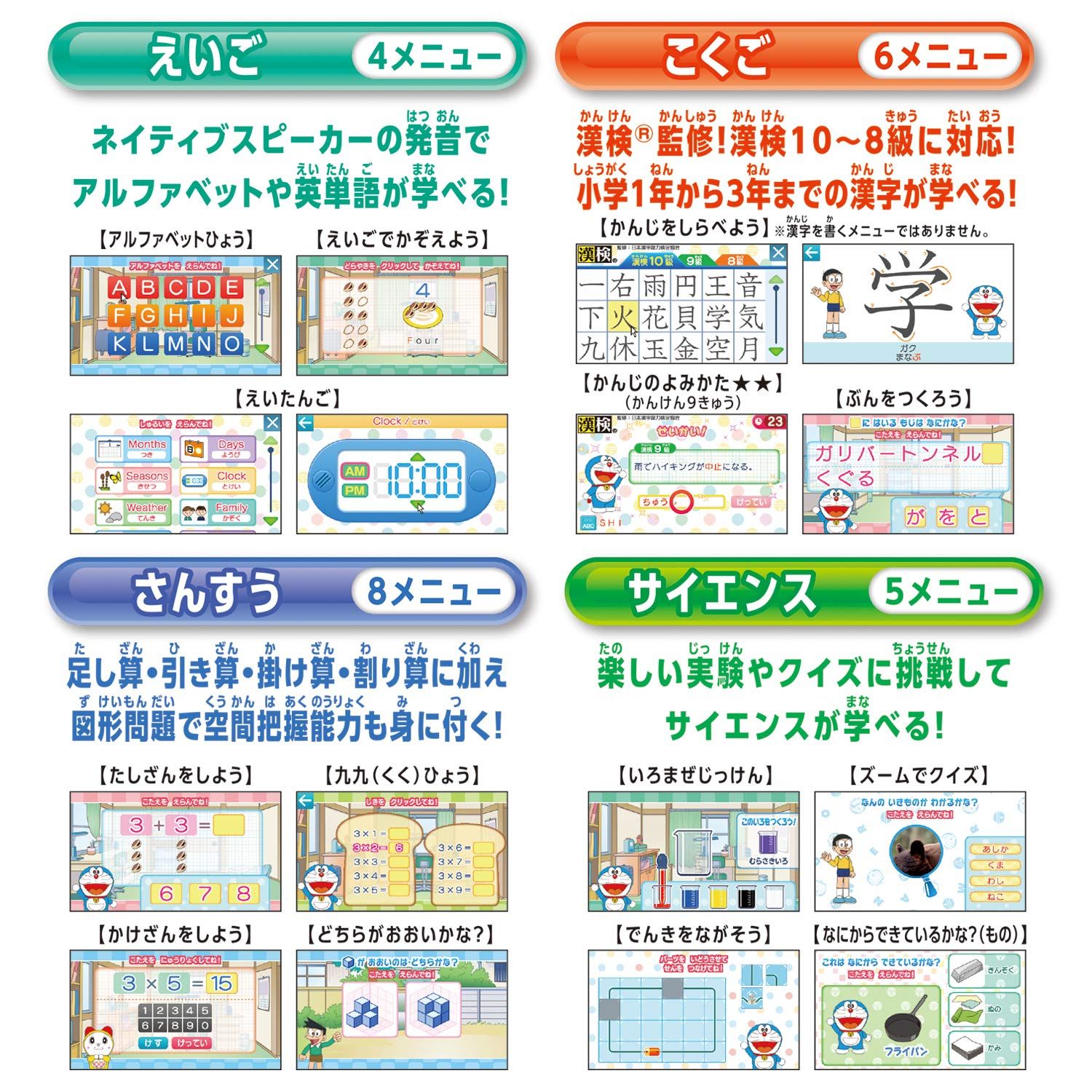 ドラえもん ラーニングパソコン
