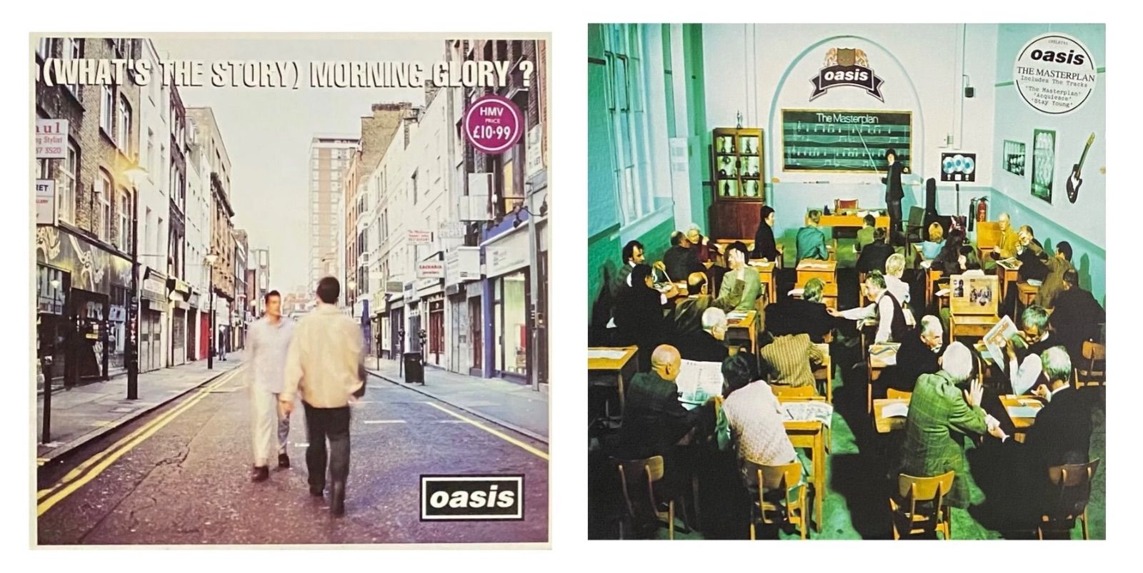oasis 2nd 2LP MORNING GLORY ? UKオリジナル盤 日本販売 