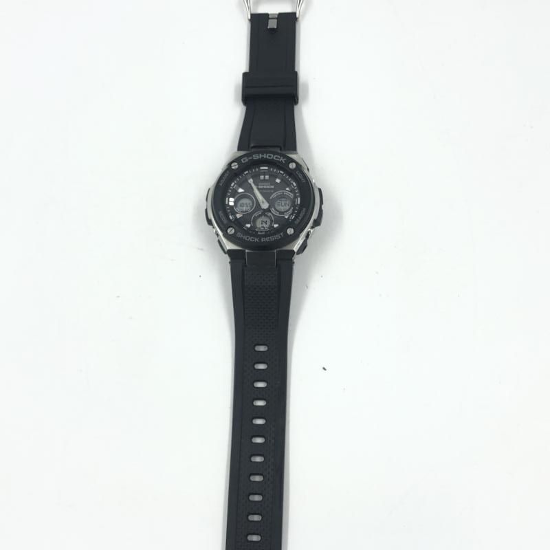 【中古】ジーショック G-SHOCK GST-W300 ブラック×シルバー電波ソーラー ジーショック[24]
