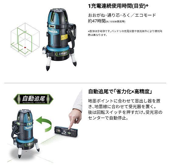 マキタ 正規店 充電式屋内･屋外兼用追尾墨出し器 SK314GDZN 収納ケース付き バッテリ 充電器 別売 makita DIY 充電式 コードレス 墨出し器 WWW_NOITHATQUANGTHANH_NET