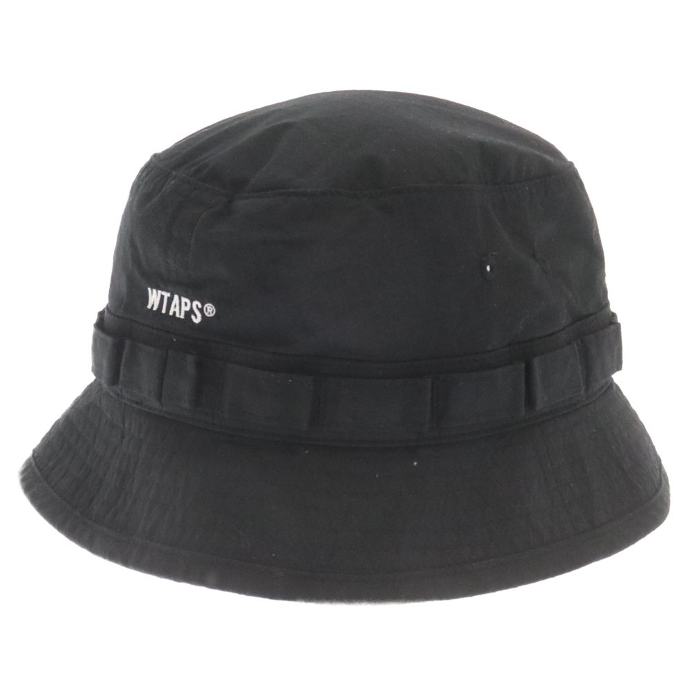 WTAPS (ダブルタップス) 22SS JUNGLE 01 HAT RIPSTOP.CORDURA ジャングル バケットハット ブラック 221HCDT-HT13