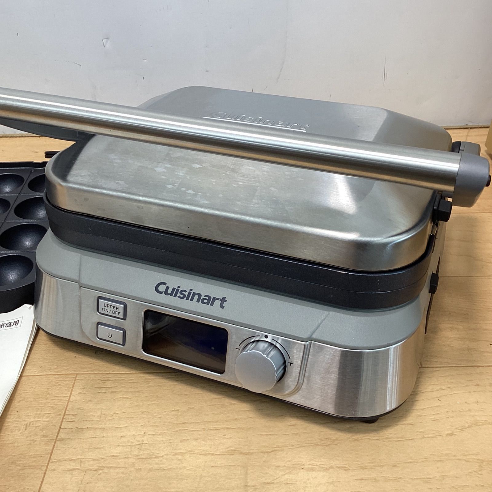 中古美品】クイジナート マルチグルメプレート GR-5J たこ焼き