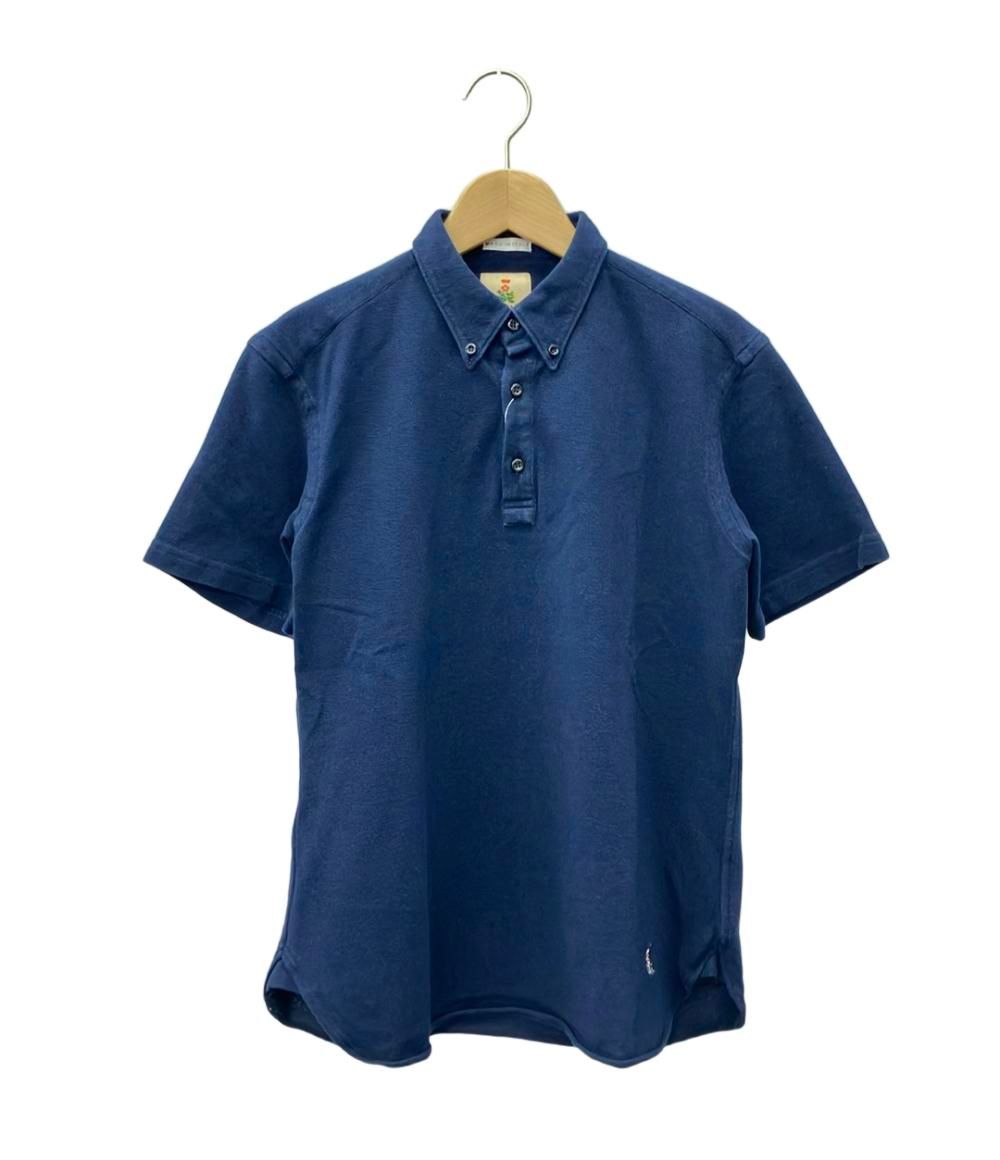 イタリア製】ギローバー ポロシャツ M 鹿の子 ブルーネイビー 楽天市場