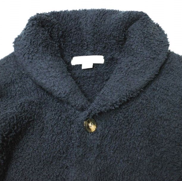 ベアフットドリームズ ロンハーマン RHC カーディガン ネイビー S ソリッド ポケット カーディガン｜BAREFOOT DREAMS for RHC(ベアフット