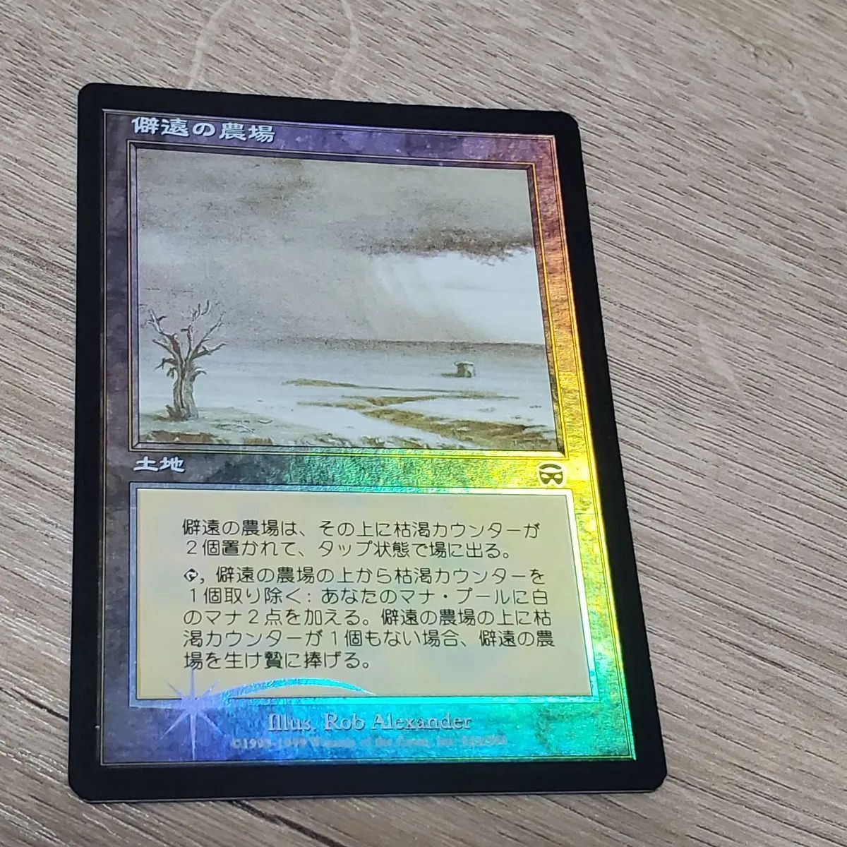 MTG 僻遠の農場 foil - メルカリ