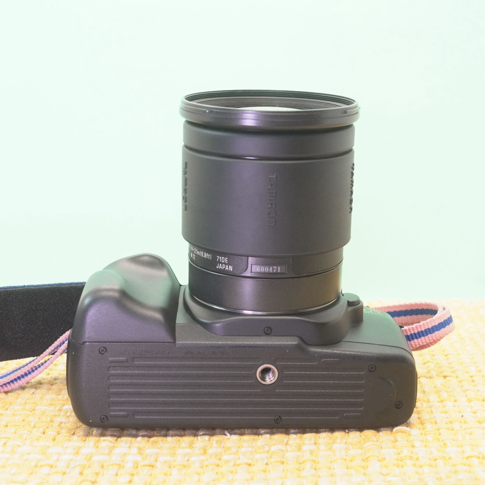 Canon EOS 750QD 望遠レンズ フィルムカメラセット-