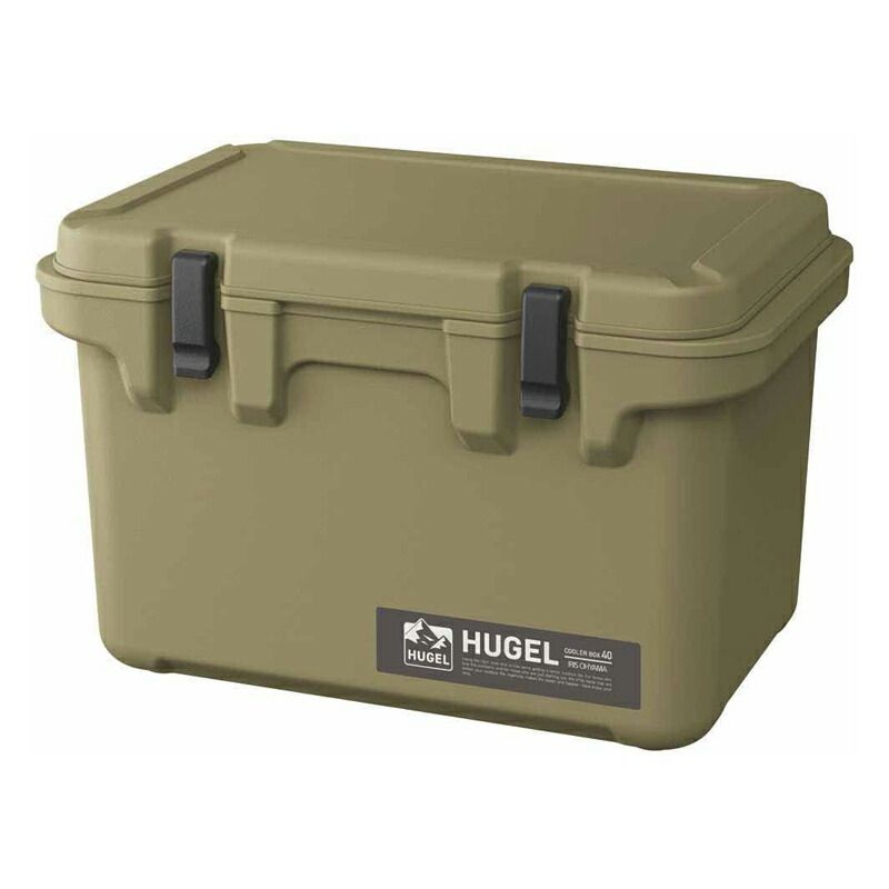 メーカー アイリスオーヤマ IRISOHYAMA HUGEL クーラーボックス カーキ TC-40KI 40L 約8.4日保冷 大容量