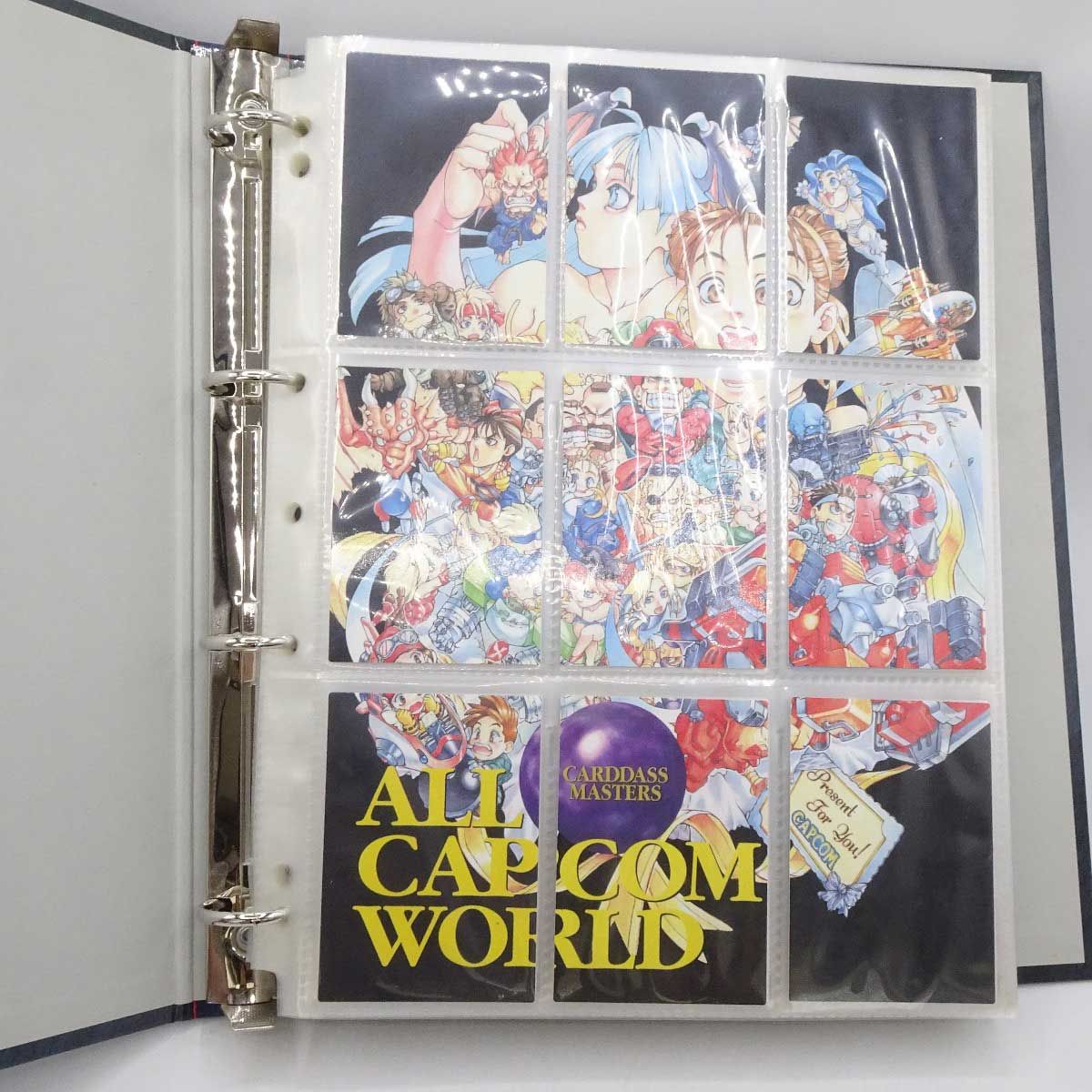 [354枚セット] カードダスマスターズ ALL CAPCOM WORLD 97 98 カプコン ストリートファイター ロックマン ヴァンパイア 専用ファイル付き 354枚セット] カードダスマスターズ ALL CAPCOM WORLD 97 98