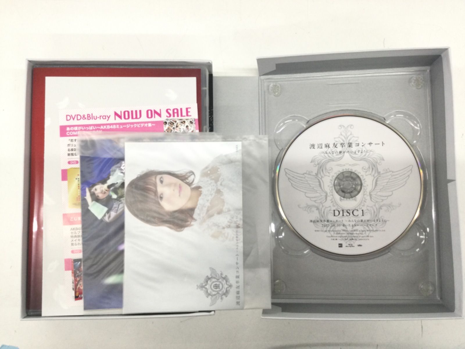 渡辺麻友 卒業コンサート Blu-ray AKB48、感動の渡辺麻友卒業