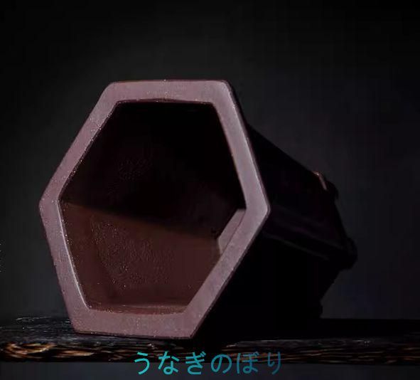 口開き六方鉢 紫砂の鉢 盆栽鉢 植木鉢 小品盆栽鉢 大品盆栽鉢 【公式通販】
