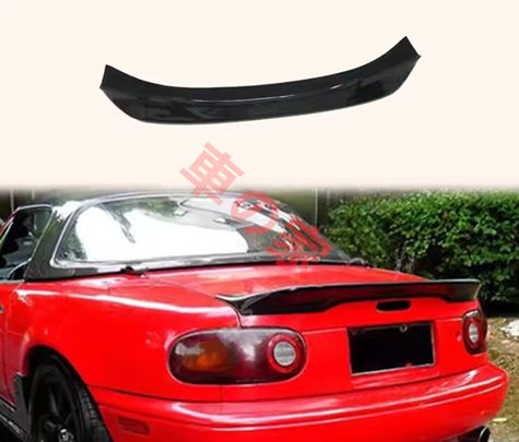 マツダMX5 NA MK1 ミアタ TRスタイルカーボンリアトランクスポイラーウィングリップ