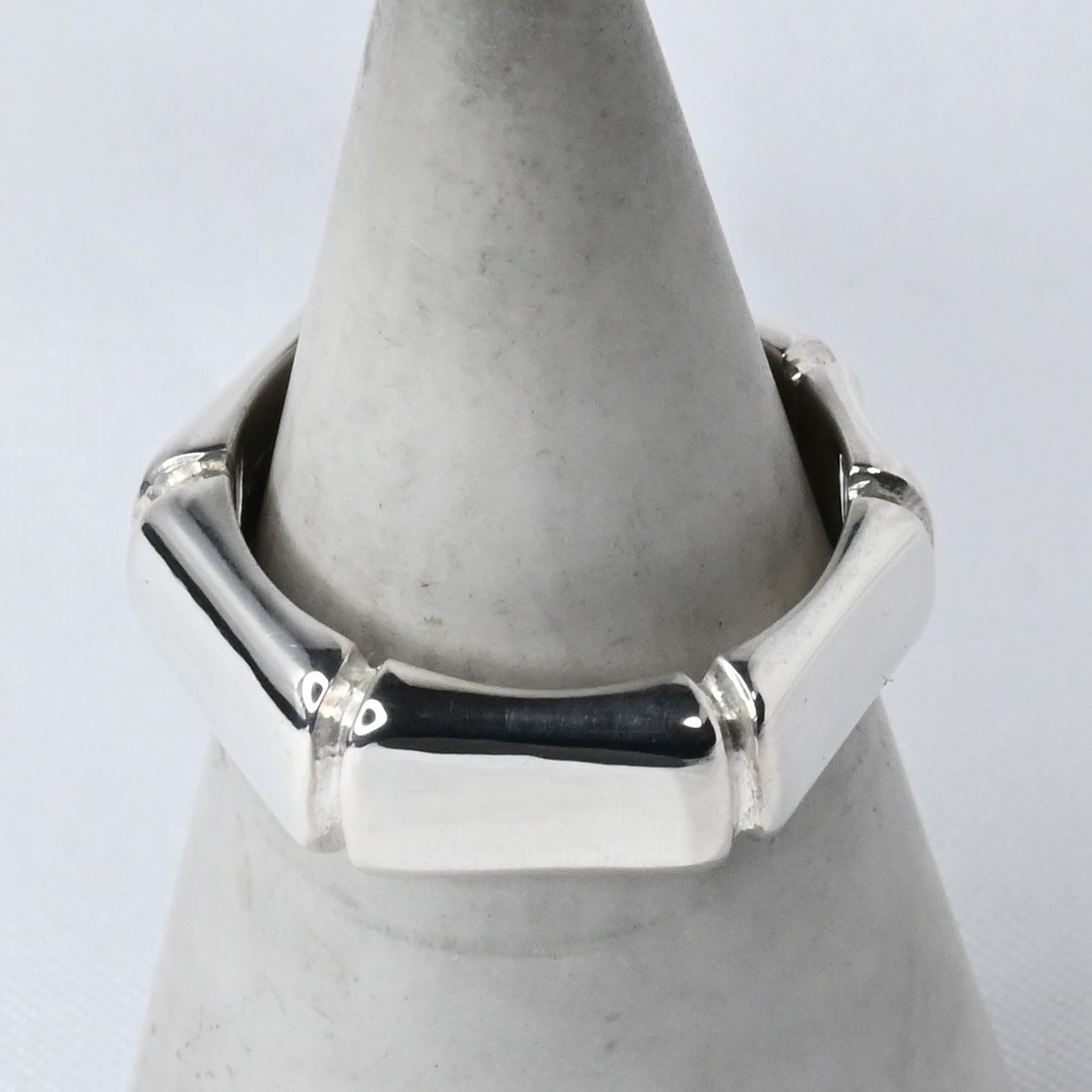 グッチバンブー リング 16 新品仕上げ済み925 美品15号