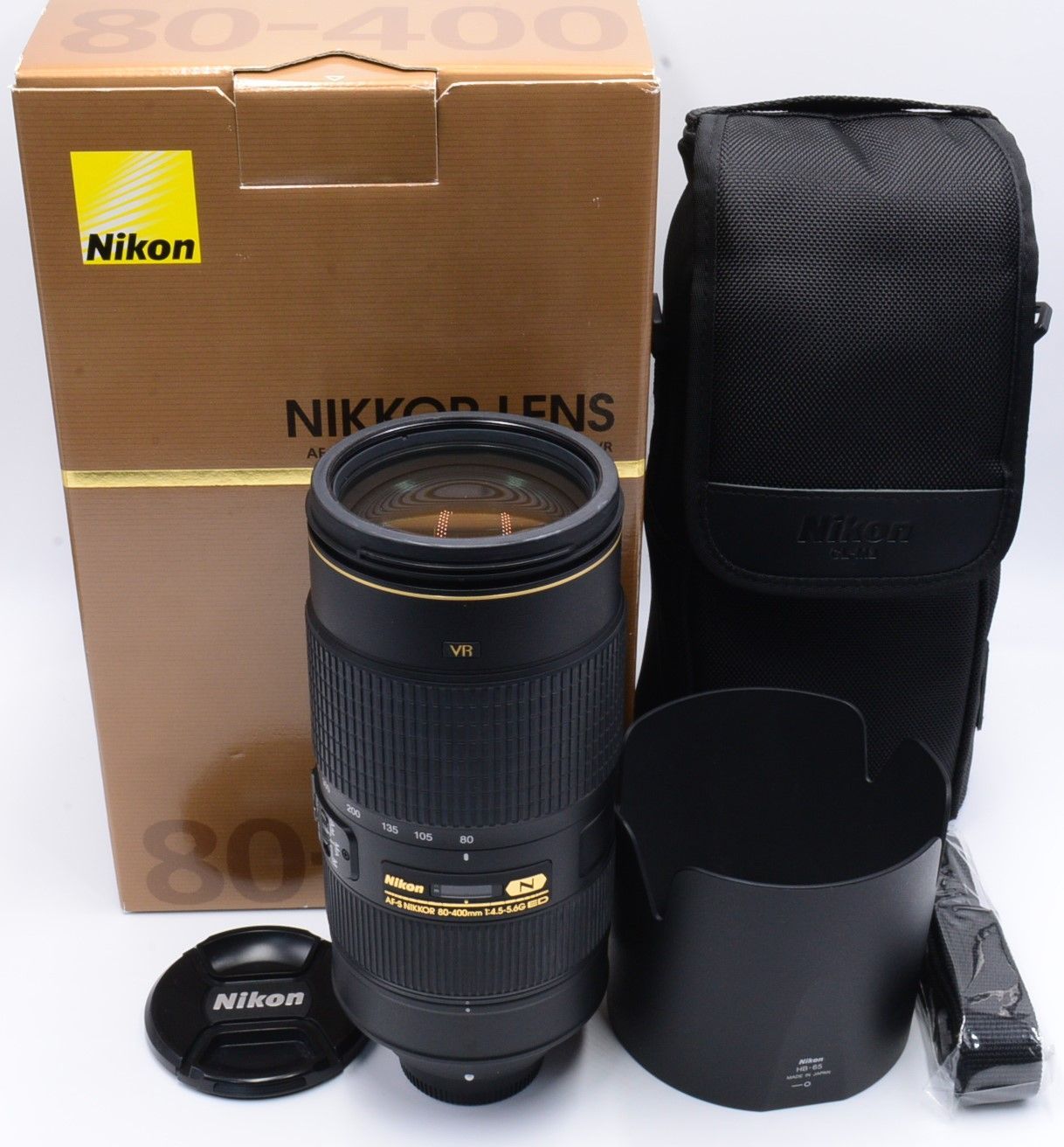 ☆美品☆ ニコン Nikon 望遠ズームレンズ AF-S NIKKOR 80-400mm f/4.5-5.6G ED VR フルサイズ対応 