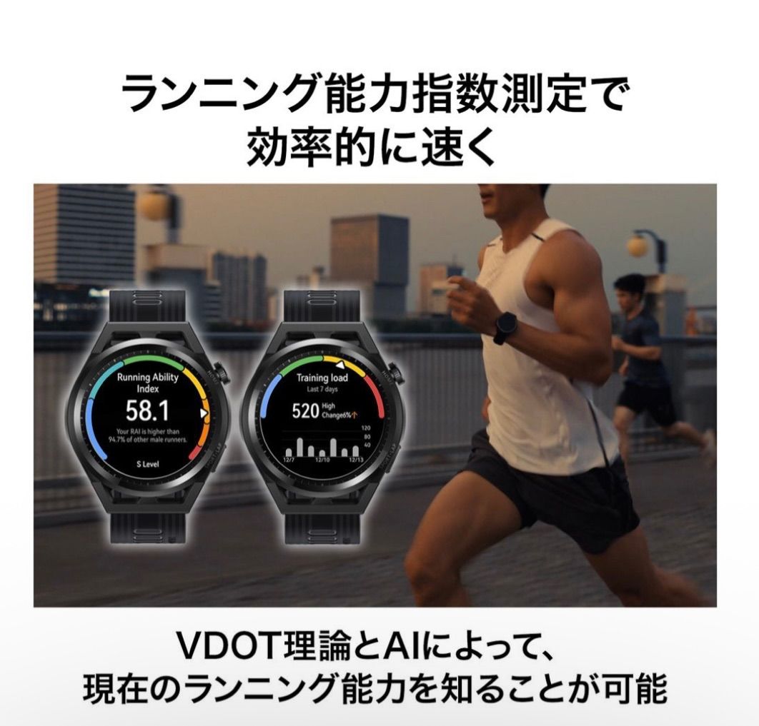 HUAWEI - HUAWEI WATCH GT Runner グレー 【未開封品】 新品・未開封 HUAWEI WATCH GT Runner/Grey Soft Silicone