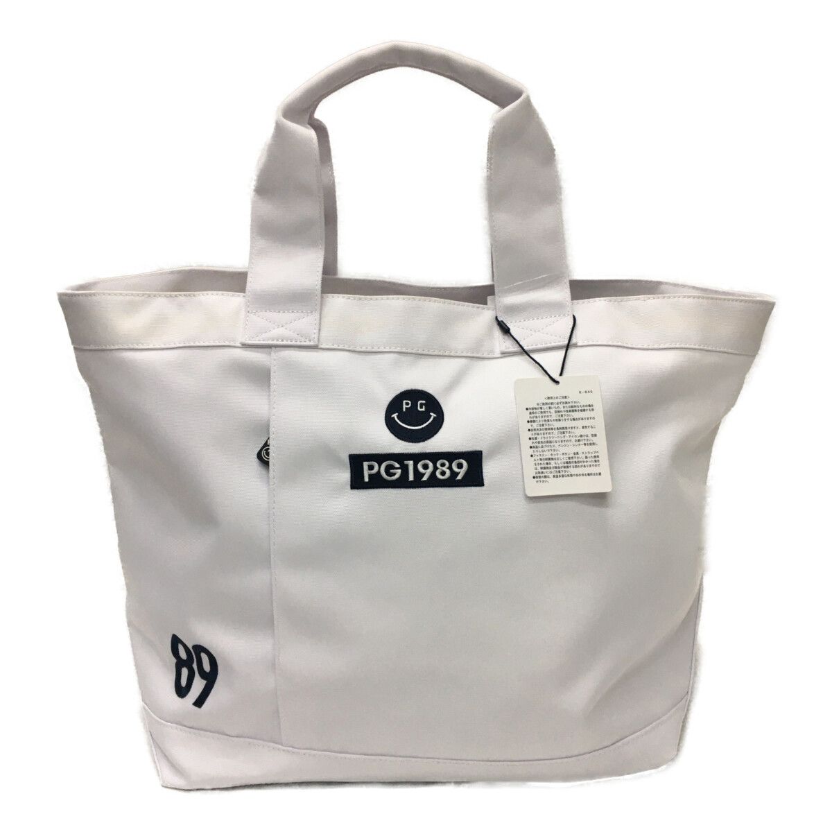 極美品☆ジャックバニー ロッカーバッグ 2way パーリーゲイツ ロゴ刺繍