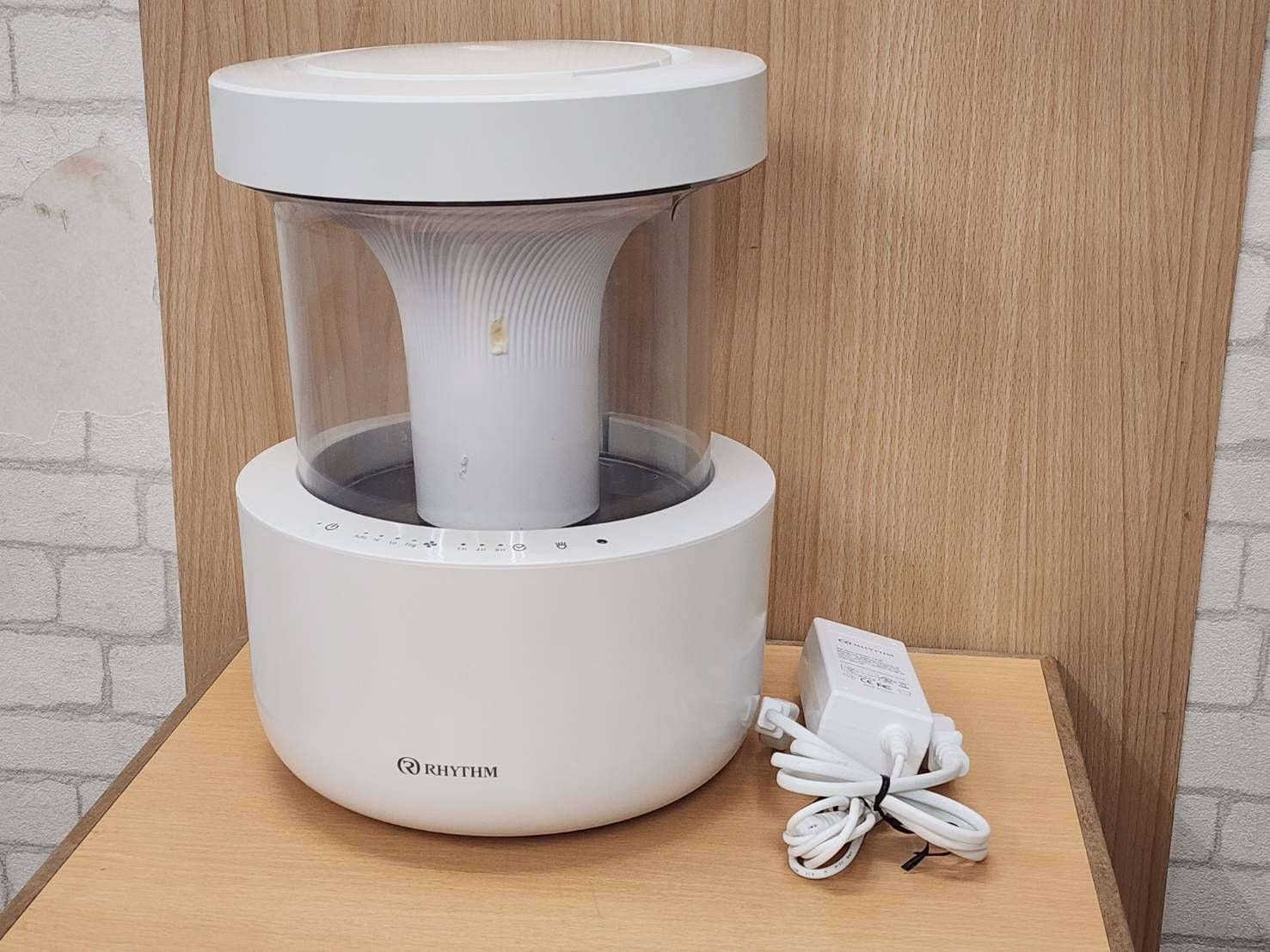 K 展示品 RHYTHM リズム 超音波式 プールレス加湿器 MIST 300 9YYA23RH 2025グッドデザイン賞 洗いやすい 加湿器