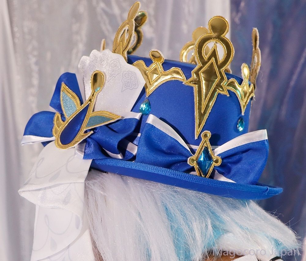 コスプレ衣装原神フリーナアニメ女性用フォンテーヌコスプレ二次元コスチュームフルセット水の神