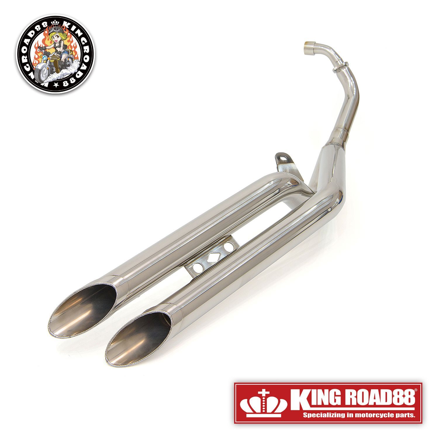 ホンダ ジャズ AC09 KingRoad88 スラッシュカット UP ダブル