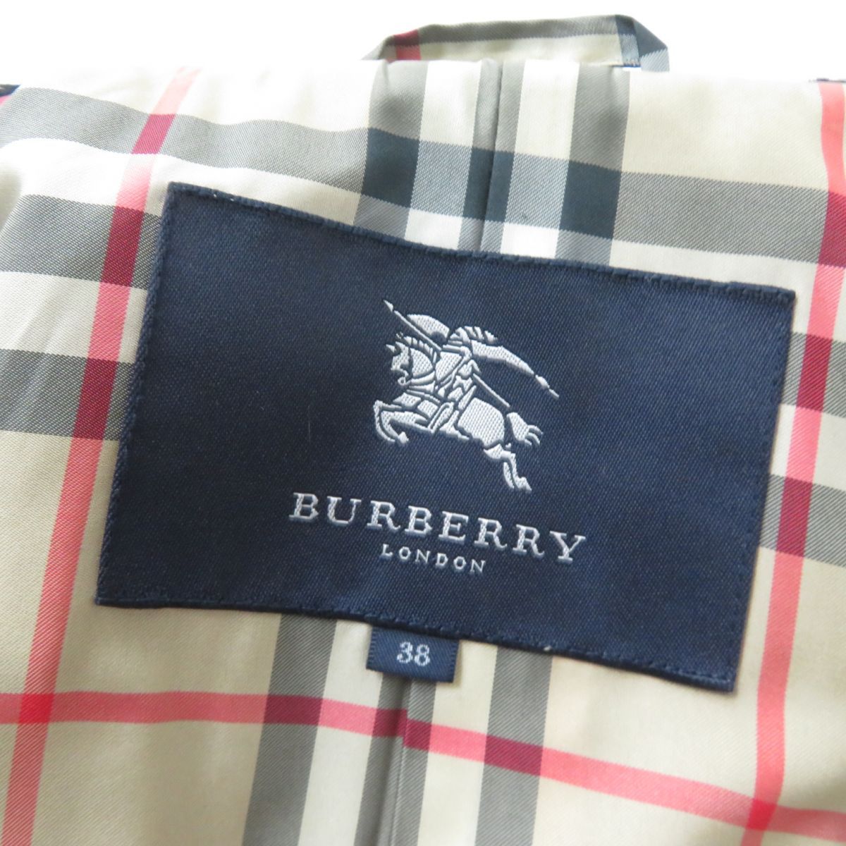 美品☆正規品 BURBERRY LONDON バーバリーロンドン FN048-930 裏ノバ