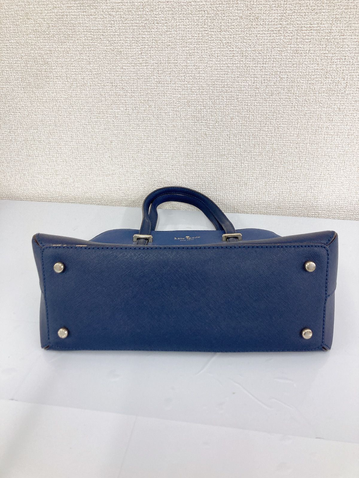 未使用✨ケイトスペード　 2way ショルダーバッグ トートバッグ　ネイビー系 未使用級 kate spade ケイトスペード 2WAY ハンドバッグ