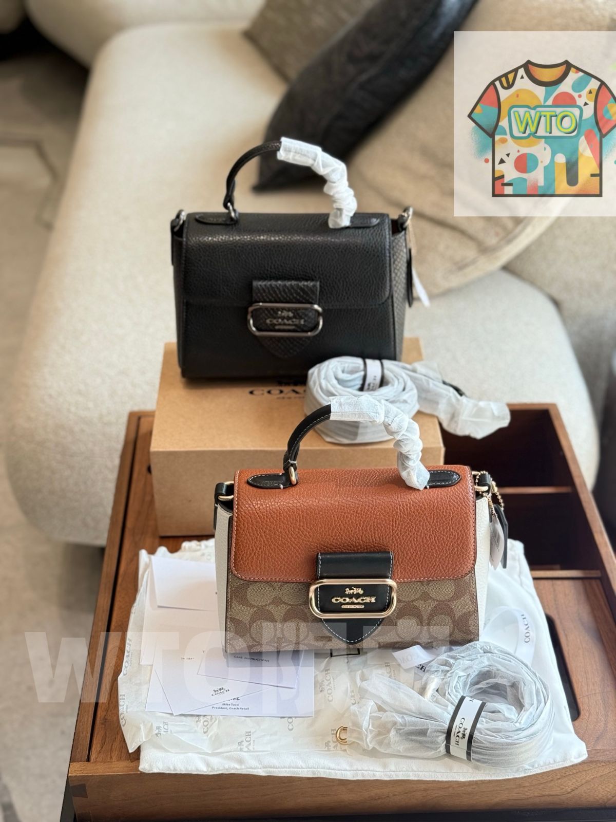 今日WTO】Chic COACH シックコーチ プリントミックス