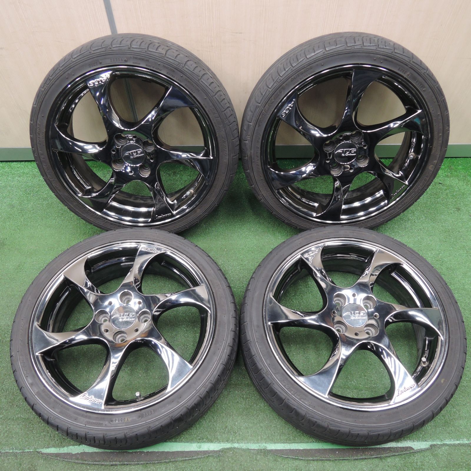 *送料無料* 4本価格ロリンザー ATG 165/45R16 ファルケン ジークス ZE914 Lorinser 16インチ PCD100/4H4021612NJノ