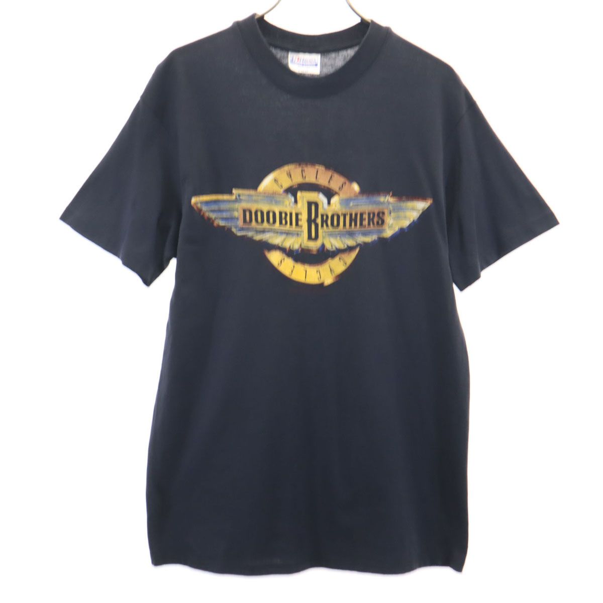 古着 ヘインズ Hanes 半袖 ビンテージ ロック バンド Tシャツ キッズ ボーイズ 子供服 90年代 90s アースウィンドアンドファイヤー ICE CRYSTALS クルーネック USA製 白 ホワイト  22aug09 Hanes ヘインズ 80s USA製 ヴィンテージ ドゥービー・ブラザーズ 半袖