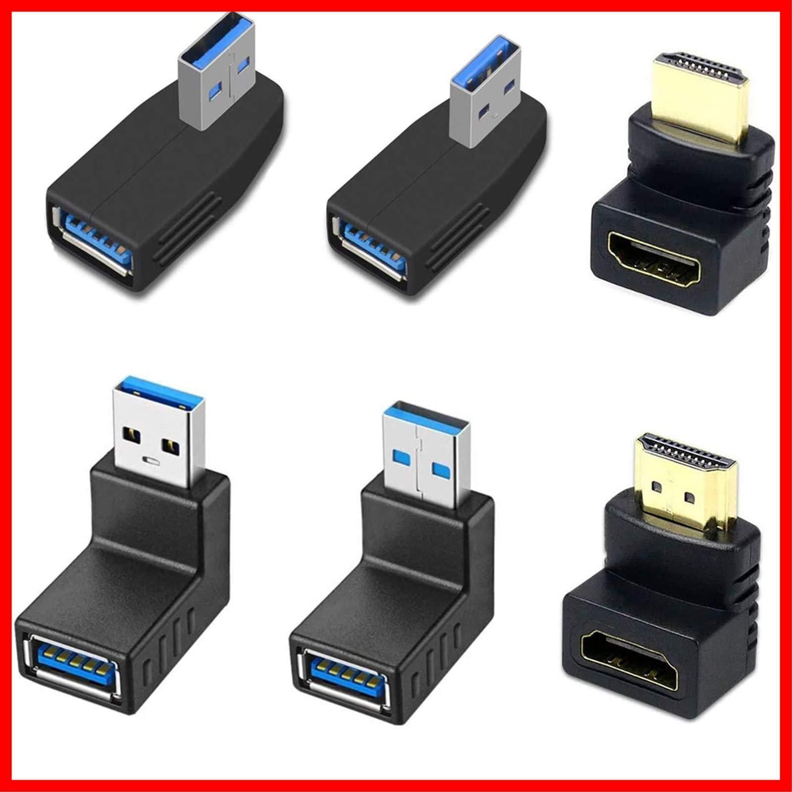 特売】YFFSFDC USB 3.0 アダプタ 4個セット＆HDMI アダプタ 2個セット