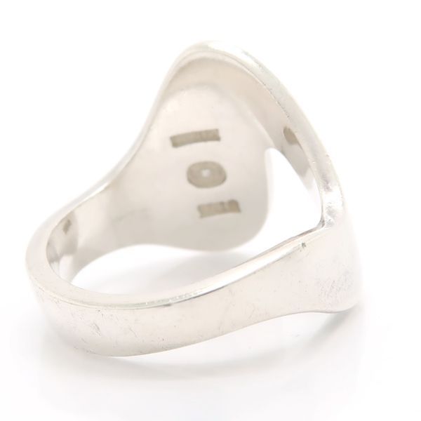 GEORG JENSEN ウェーブ リング 925S 波 A77B シルバー 14号 箱付