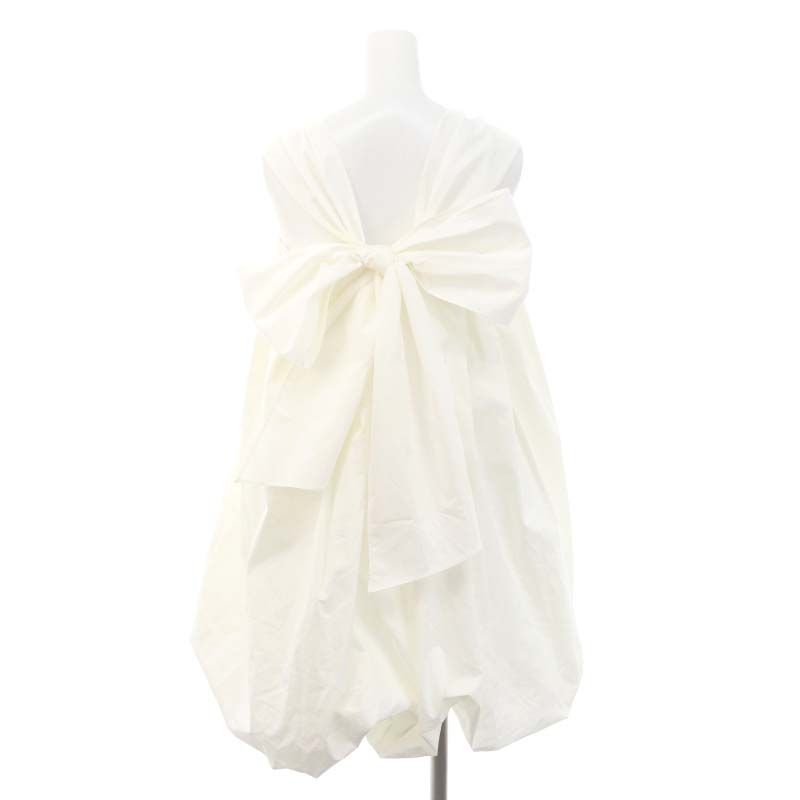 ハイアンド HIAND 3way Balloon Tunic チュニック バルーン 白  