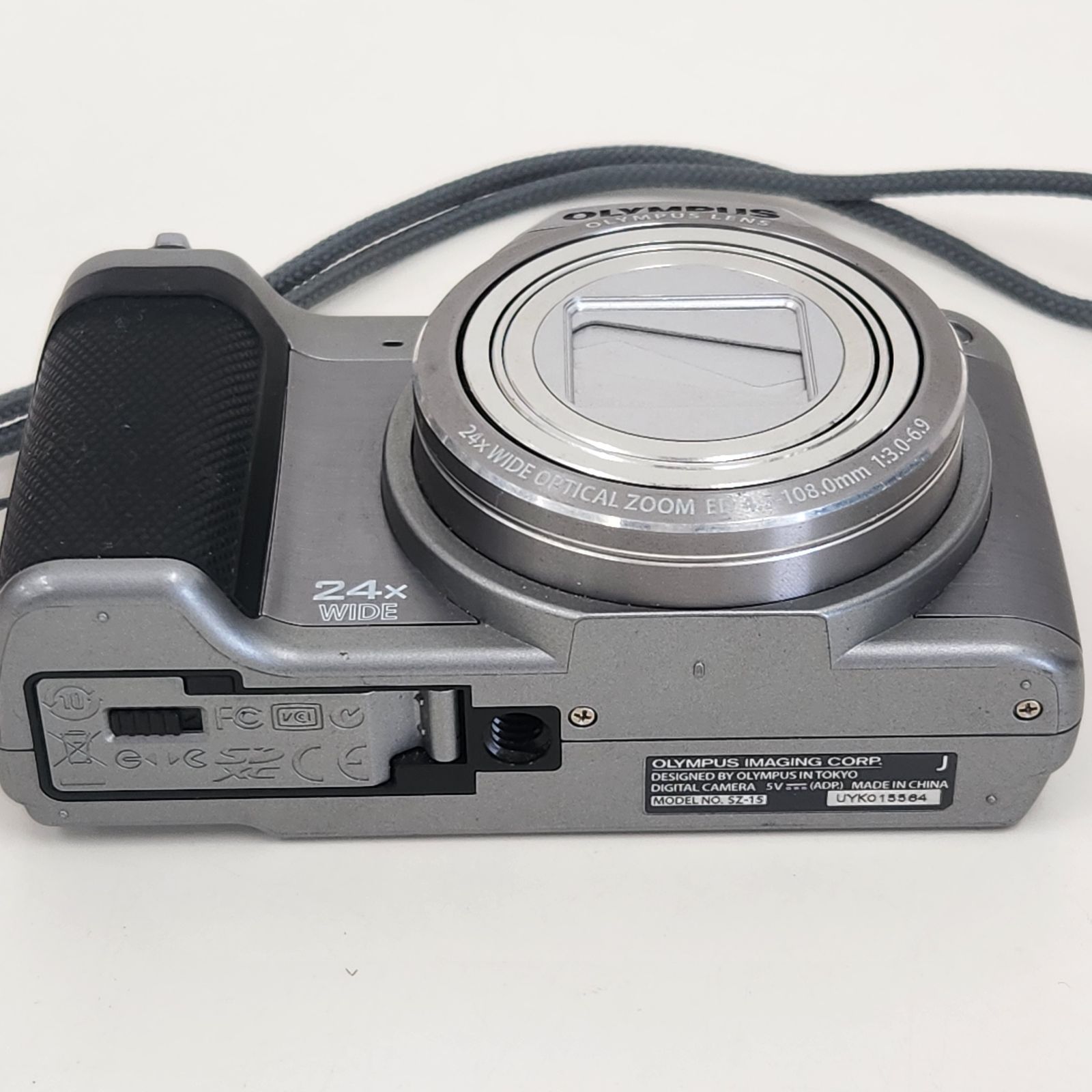動作OK】オリンパス OLYMPUS STYLUS SZ-15 シルバー オリンパス