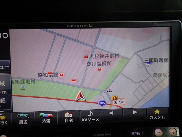 N2312-8 カロッツェリア AVIC-MRZ009 メモリ 4×4地デジ内蔵ナビ 2012年 バックカメラセット