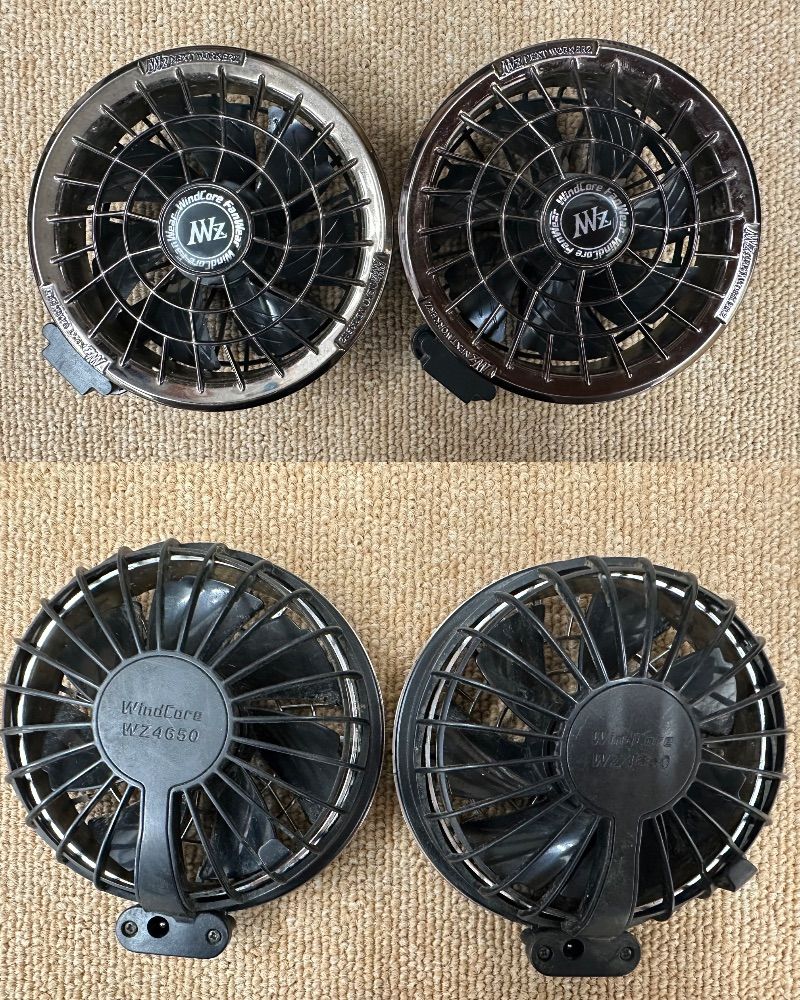 品】WindCore ウィンドコア 空調服用バッテリー&ファンセット WZ4650