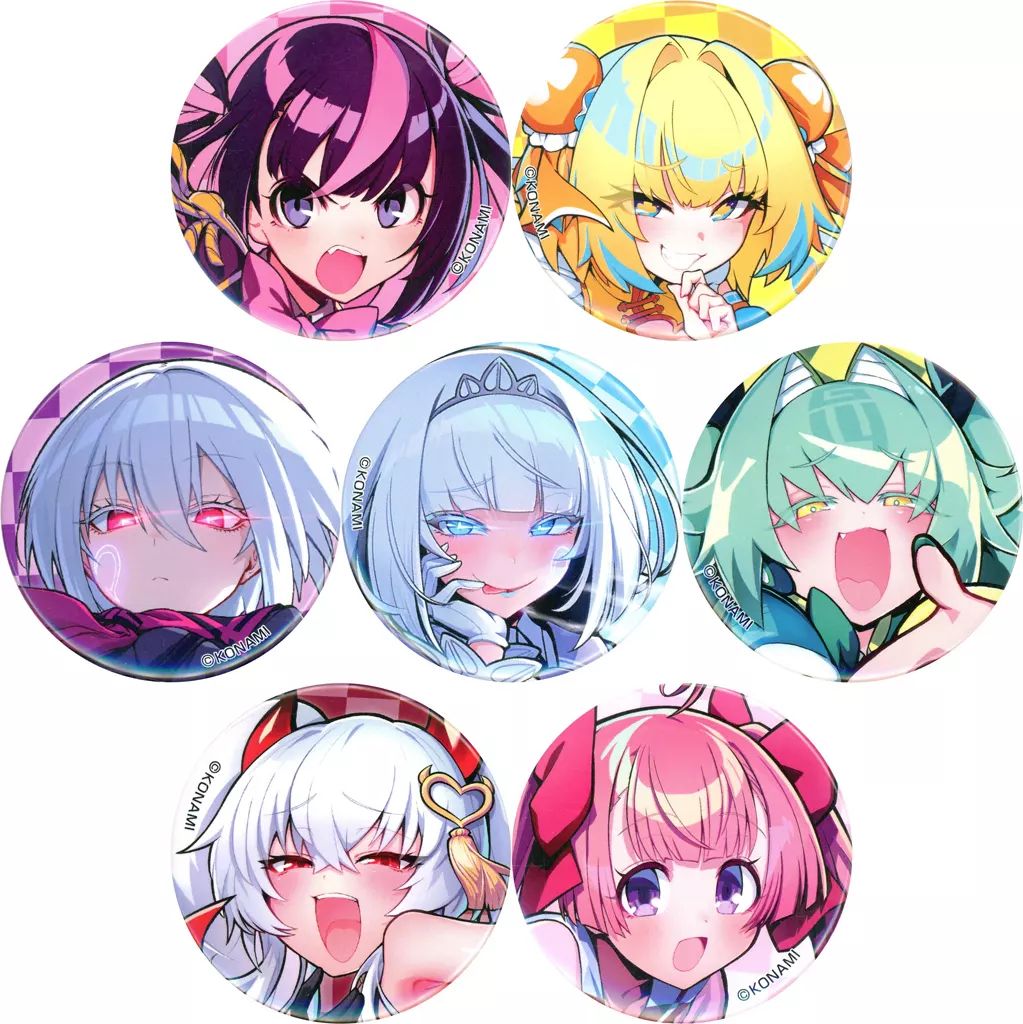 アキバPOP祭 ぱれっと ピンズ セット ピンバッジ y 中古】バッジ・ピンズ 全7種セット 「稼働2周年記念 麻雀