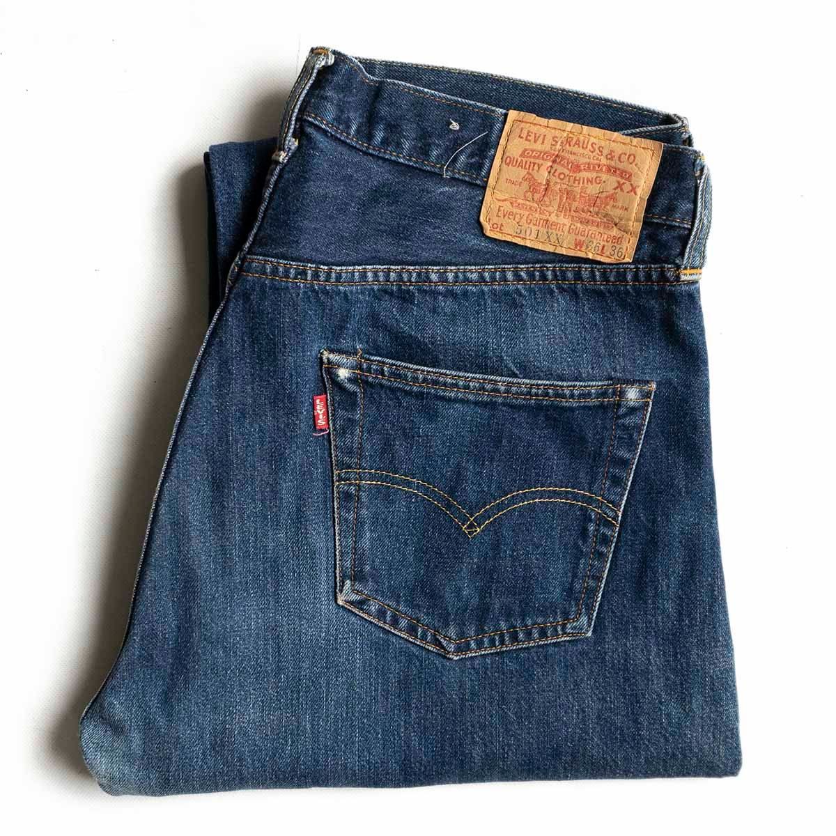 【バレンシア製/雰囲気抜群】 LEVI'S 【501XX ビッグE デニムパンツ 】36×36 リーバイス 555 アメリカ製 wxl 2408321