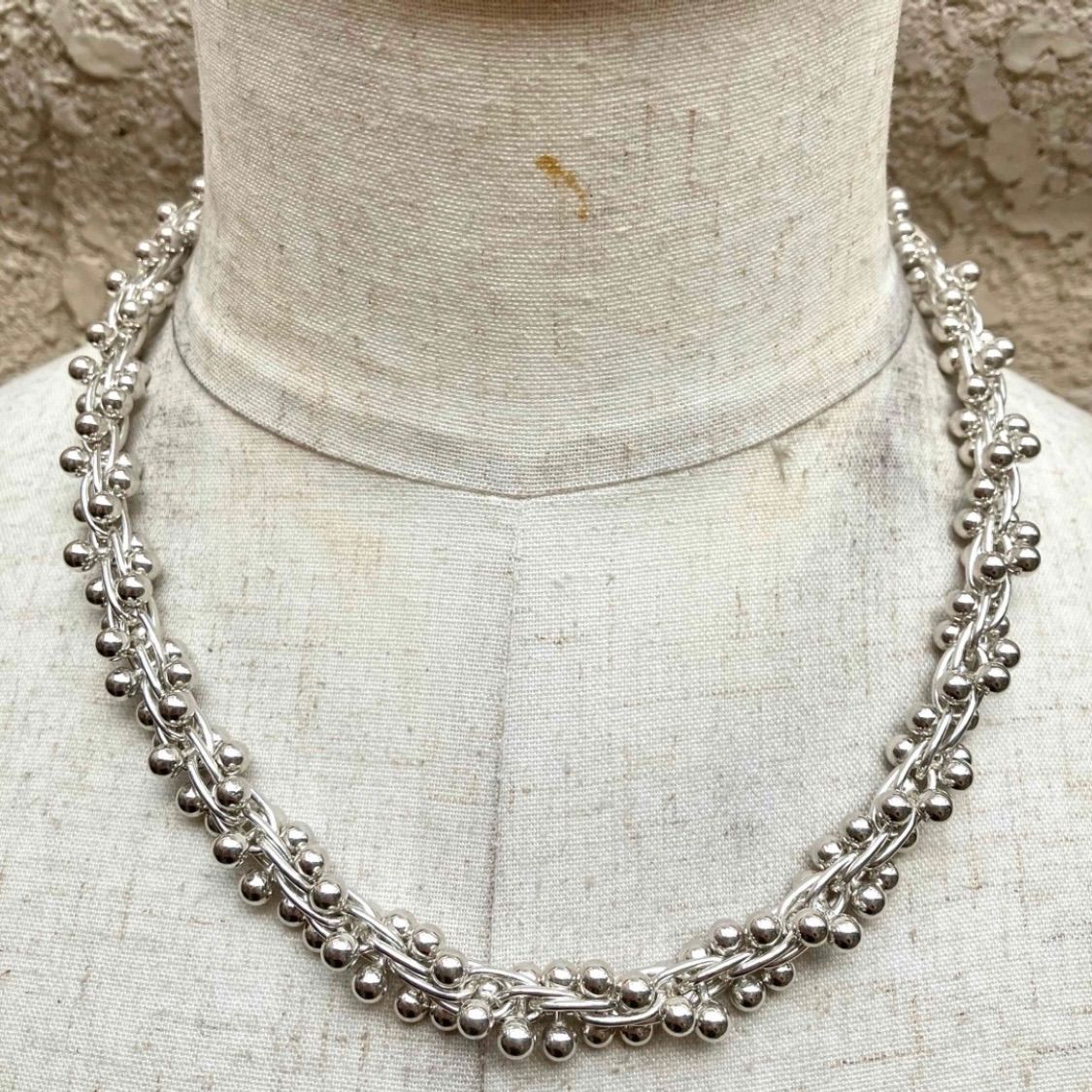 SILVER925 DNA DESIGN NECKLACE /シルバーネックレスシチズン