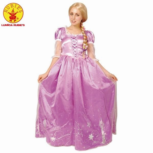 アウトレット品 RUBIES ディズニー ドレスアップ ラプンツェル コスプレ コスチューム スタンダードサイズ レディース 155cm-165cm sp-037-063