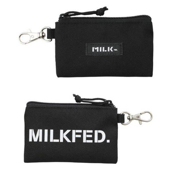 限定クーポン リュック ミルクフェド バックパック MILKFED W ZIP BP BAR 103202053019 ブラック 黒 バッグ 通学 通勤 出張 ノートパソコン ビジネスバッグ ブランド 大容量 おしゃれ milkfed レディース メンズ 容量